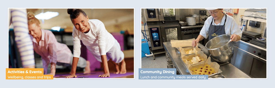 Romney Marsh Community Hub website services section